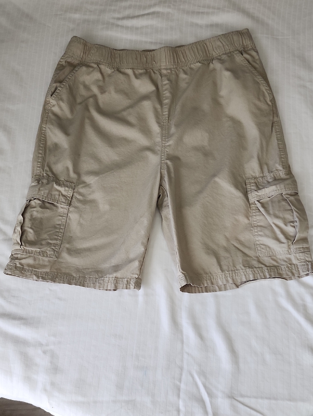 Boy's Place Khaki Cargo Shorts